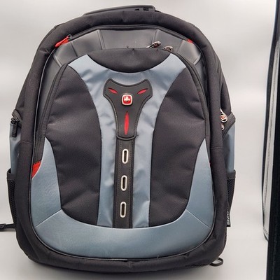 Wenger Swiss Gear Pegasus Laptop Notebook Tablet Backpack Grey Black 17''