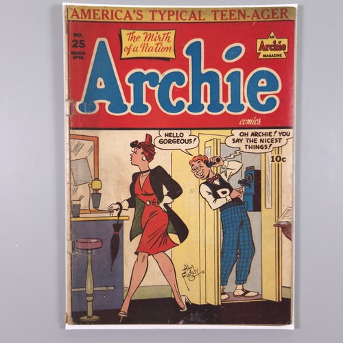 Archie Comics #25 GD/VG 3.0 RAW 1947 Golden Age Al Fagaly Betty Veronica