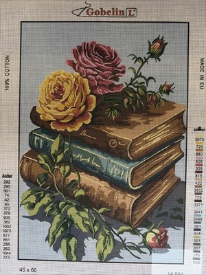 Printed needlepoint Tapestry  45x60cm  Gobelin L  Canvas Only