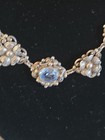 Antique Florence Italy Peruzzi silver 800 Blue Topaz Necklace — photo 6