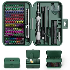 Mini Precision Screwdriver Set with Color-coded Identification, 132 in 1 Micr...