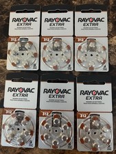Rayovac Extra - Hearing Aid Batteries Size 312 All Expire Dec 1, 2026 24 Total