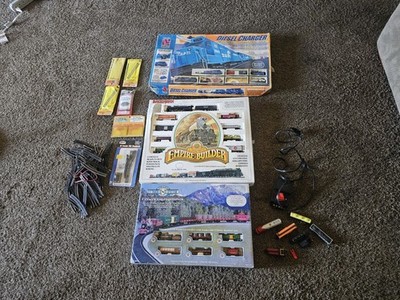 VTG Bachmann E-Z Track Frontiersman Epire Builder & Life-Like Diesel Trains Sets