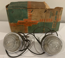 Nos 1950 1951 1952 Chevrolet Car Back-up Lamp Pair Part 986408 W Instructions
