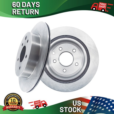 #ad Rear Anti Rust High Performance Disc Brake Rotors for 2002 2008 Nissan X Trail $55.29