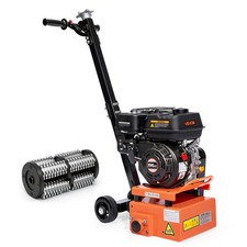 VEVOR Concrete Scarifier, 3700W 2500 RPM Walk-Behind Floor Planer Grinder