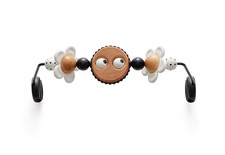 Babybj rn Toy for Bouncer, Googly Eyes Black  White