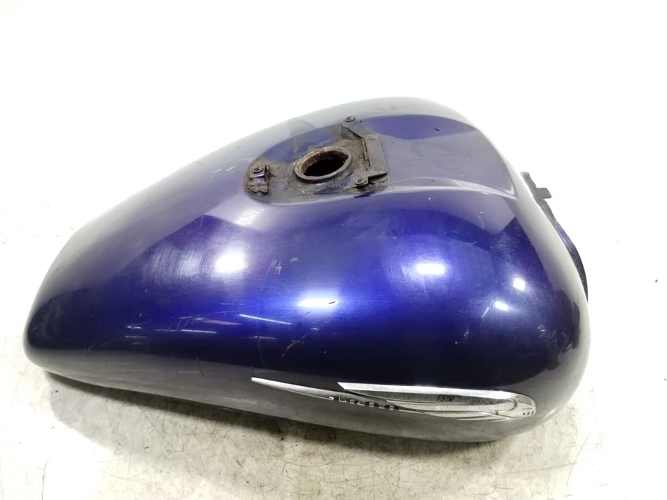 Honda VTX1800 C 2002 tanque de combustible de gasolina azul ver notas Foto 2 de 4