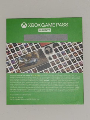 Xbox Game Pass Ultimate 1 Monat ''Neukunde''