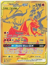 Reshiram & Charizard GX - SM247 Holo Promo Sun & Moon Promo Pokemon NM/M on eBay