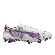 PUMA Ultra 5 Ultimate Forever Firm Ground Soccer Cleats Mens White Sneakers Athl