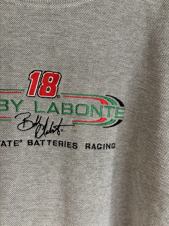 Bobby Labonte Interstate Batteries Crewneck Sweatshirt Medium - Image 4 of 4