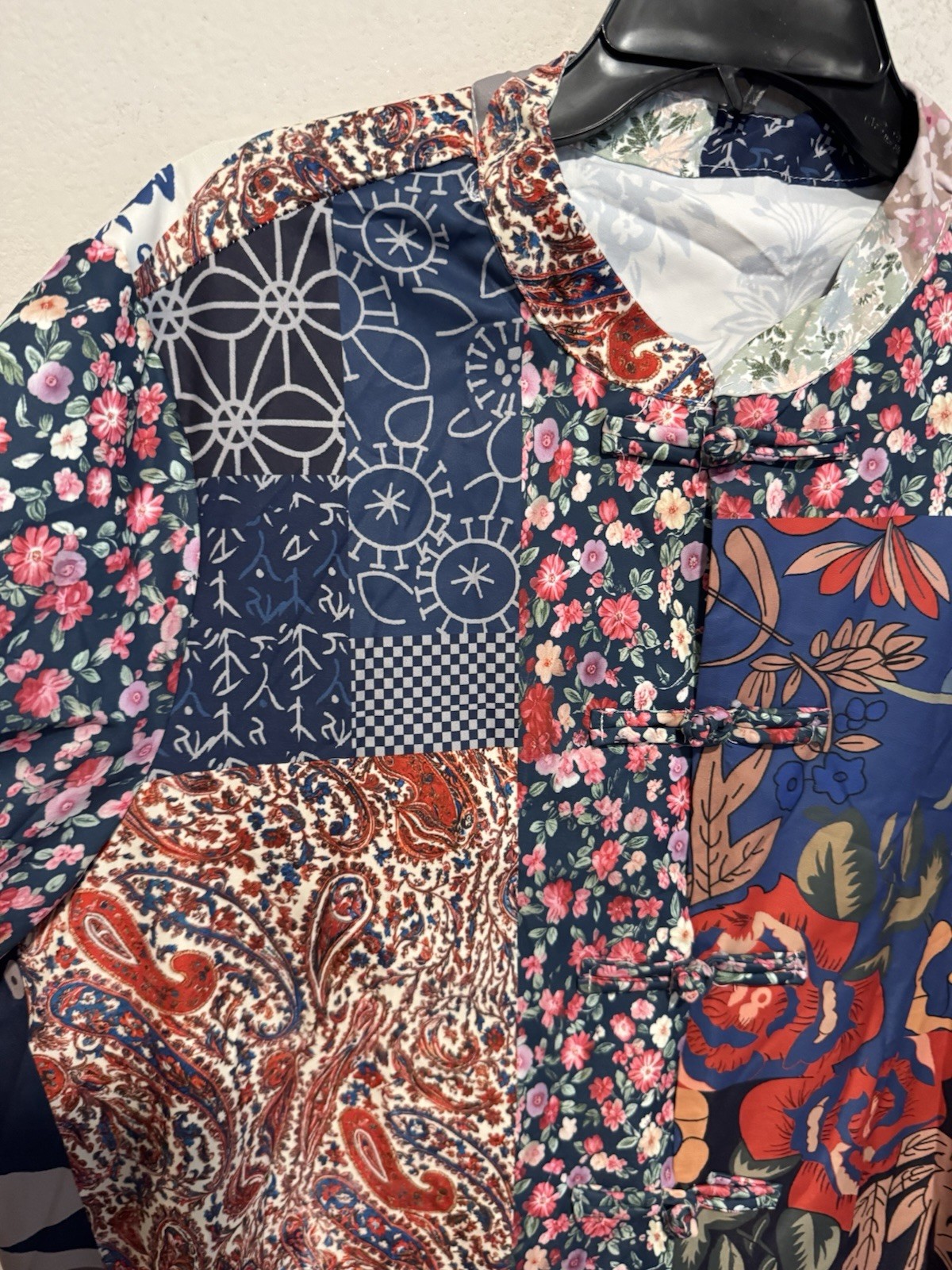 Maximalist Duster Eclectic Multi Design Lightweig… - image 3