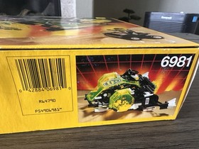 Vintage LEGO Blacktron 6981 Aerial Intruder NIB Factory New Bags