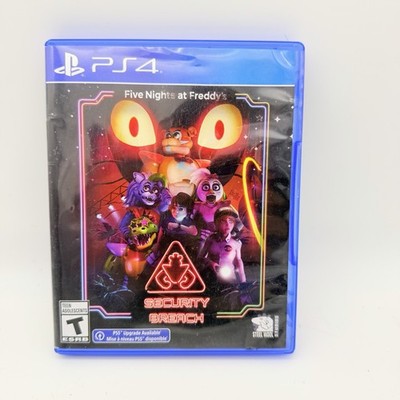 Five Nights at Freddy's - Security Breach (PS4, Sony PlayStation 4) W/ Stickers