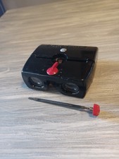 Busch Stereo Viewer Bakelite Lighted Clear Lens Realist Slides Form. Vtg Read