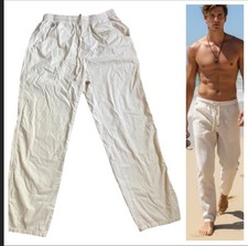 Crazy Shirts Pants Men's Coconut Dyed 100 Cotton Casual Lounge Drawstring L