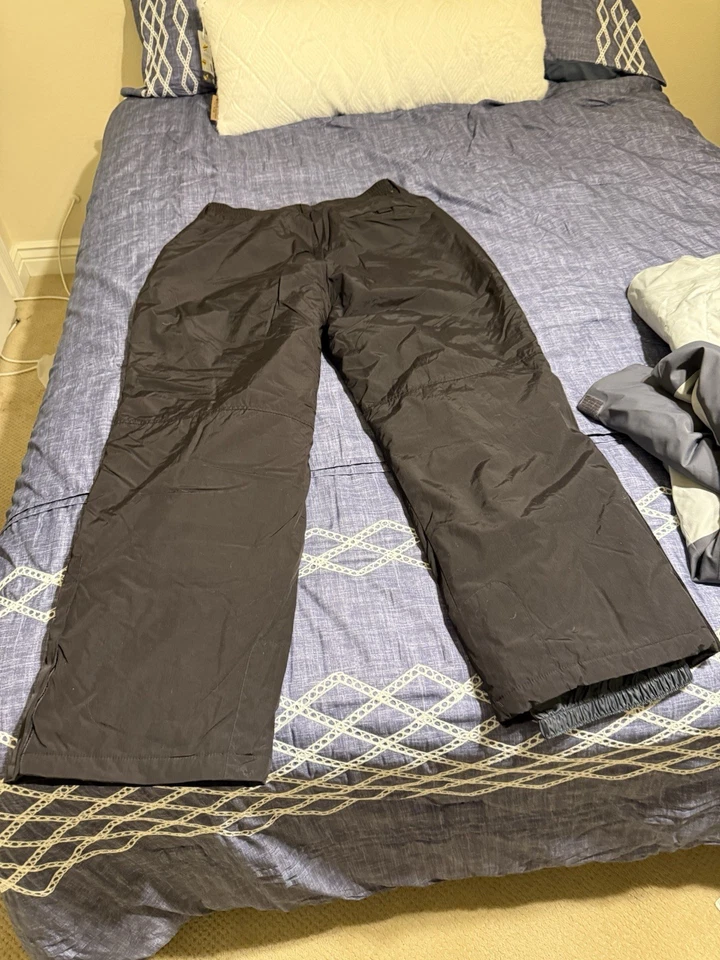 White Sierra Men's X-Large Black  Insulated Toboggan Snow Pants - 32" inseam - Imagem 2 de 3