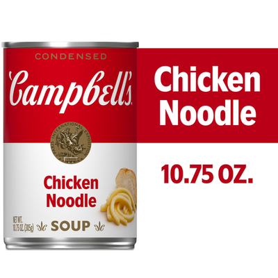 #ad Campbell’s Condensed Chicken Noodle Soup 10.75 oz Can $3.80