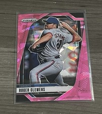 2025 Panini Prizm Baseball ROGER CLEMENS PINK ICE PRIZM #145 TORONTO