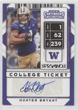 2020 Panini Contenders Draft Picks College Ticket Hunter Bryant #208 Auto qp4