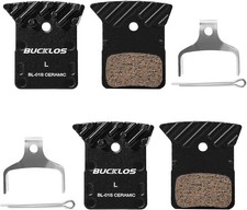 BUCKLOS 2 Pairs Disc Brake Pads for Ceramic Shimano L03A L04C L05A K04S K04Ti K0