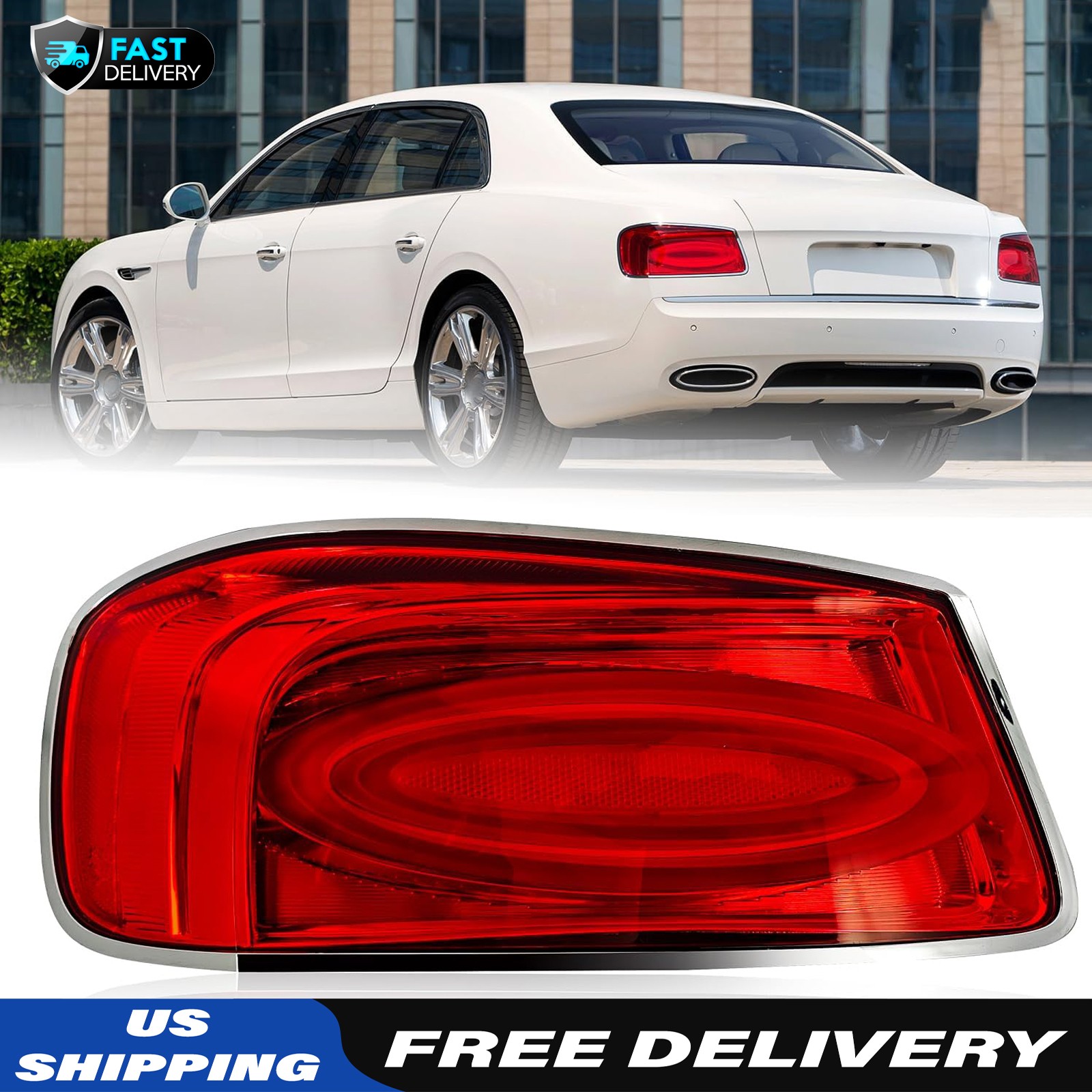 Bentley Flying Spur 2013-2019 REAR+LEFT Tail light P/N 4W0945095M