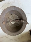 Vintage WW1 Military Doughboy Steel Helmet with Chin Partial Strap — photo 2