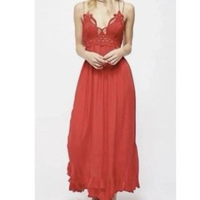 Free people Adella Maxi dress size S/P