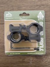 UTG 1" ACCUSHOT PICATINNY/WEAVER MEDIUM PROFILE SCOPE RINGS WCP037591
