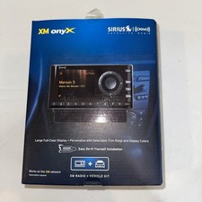 Sirius XM Satellite Radio Onyx Dock  Play Radio  Vehicle Kit Model:XDNX1V1 NEW