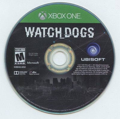 Watch Dogs Microsoft Xbox One XB1 Disc Only