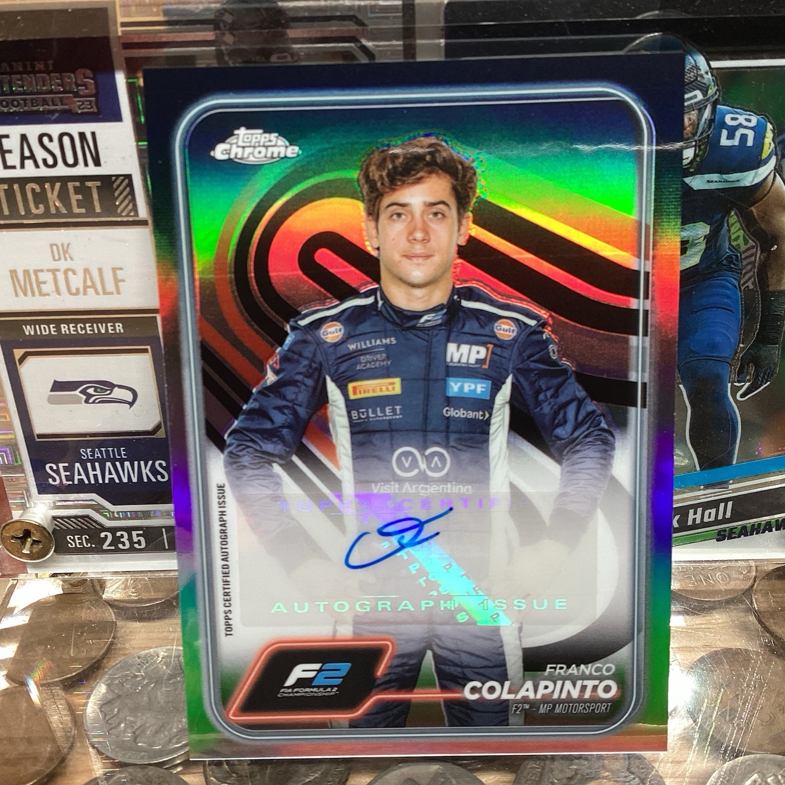 2024 Topps Chrome Formula 1 F1 Franco Colapinto Auto. #CAC-COL
