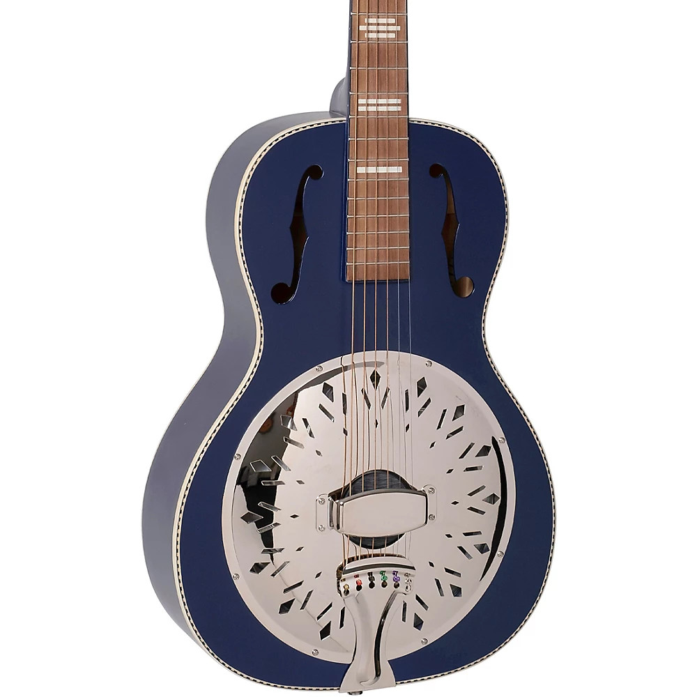Recording King Dirty 30s Resonator Guitar Blue 64290₽