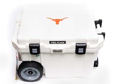 Pelican ProGear 45QT Wheeled Elite Cooler - University of Texas Longhorns