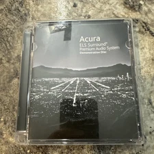 Genuine Acura ELS Surround Premium Audio System Demonstration OEM Disc