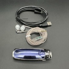 NW-S706F Sony Walkman Portable Audio Player 4GB Violet Fully Tested Working