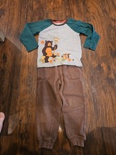 Gymboree Size 4T Bear Long Sleeve Shirt And Pants