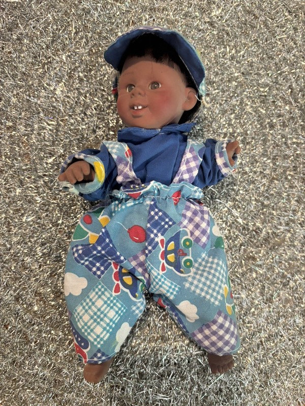 GIGO Gi-Go 90s Toys My Pals Happy Bean Bag Kids Vinyl Baby Doll 8" Expressions