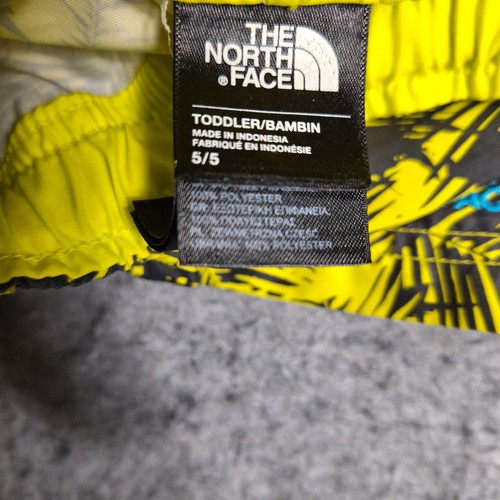 The North Face Swim Trunks Youth Boys Toddler (5) Yellow Floral Swimwear - Picture 4 of 6