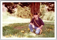 Vtg Color Snapshot Man 1990s