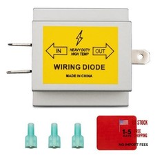 Hy-Power Diode, 2 Input 1 Output Trailer Light Wire Diodes Spade Towed