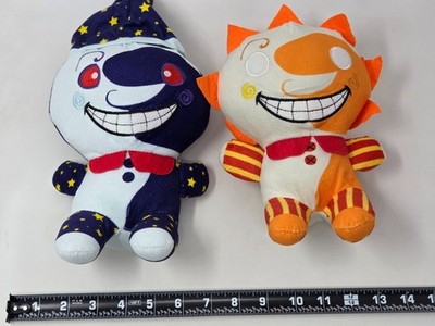 FNAF Sun and Moon Plush Set Security Breach Daycare Attendant Unofficial 8'' PAIR