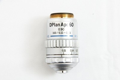 Olympus DPlan Apo 60x / 0.90 160/0.11-0.23 D Plan Apo Microscope Objective Lens
