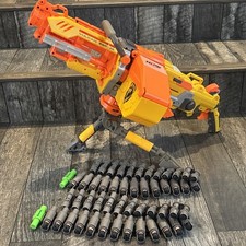 Nerf N-Strike Vulcan / Havok Fire EBF-25 – Automatic Dart Blaster 2008 Working