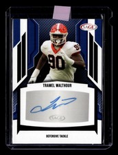 2024 SAGE HIT #A-TW2 Tramel Walthour Autographs Black (Low Series)