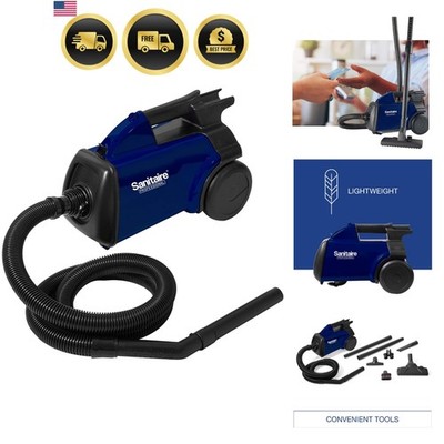 Professional Compact Canister Vacuum Cleaner, SL3681A Blue,black