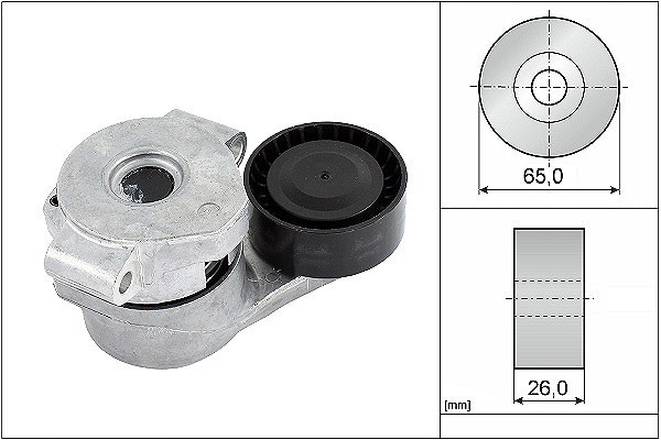 INA Riemenspanner, Keilrippenriemen U.A. FüR CitroËN, Fiat, Ford, Peugeot-image