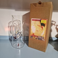 Massimo Lunardon Brocca Vetro Soffiato Pesce Pappagallo NOS