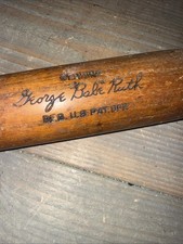 1916-1933 BABE RUTH Louisville Slugger 40 HB Hillerich & Bradsby Baseball Bat 33
